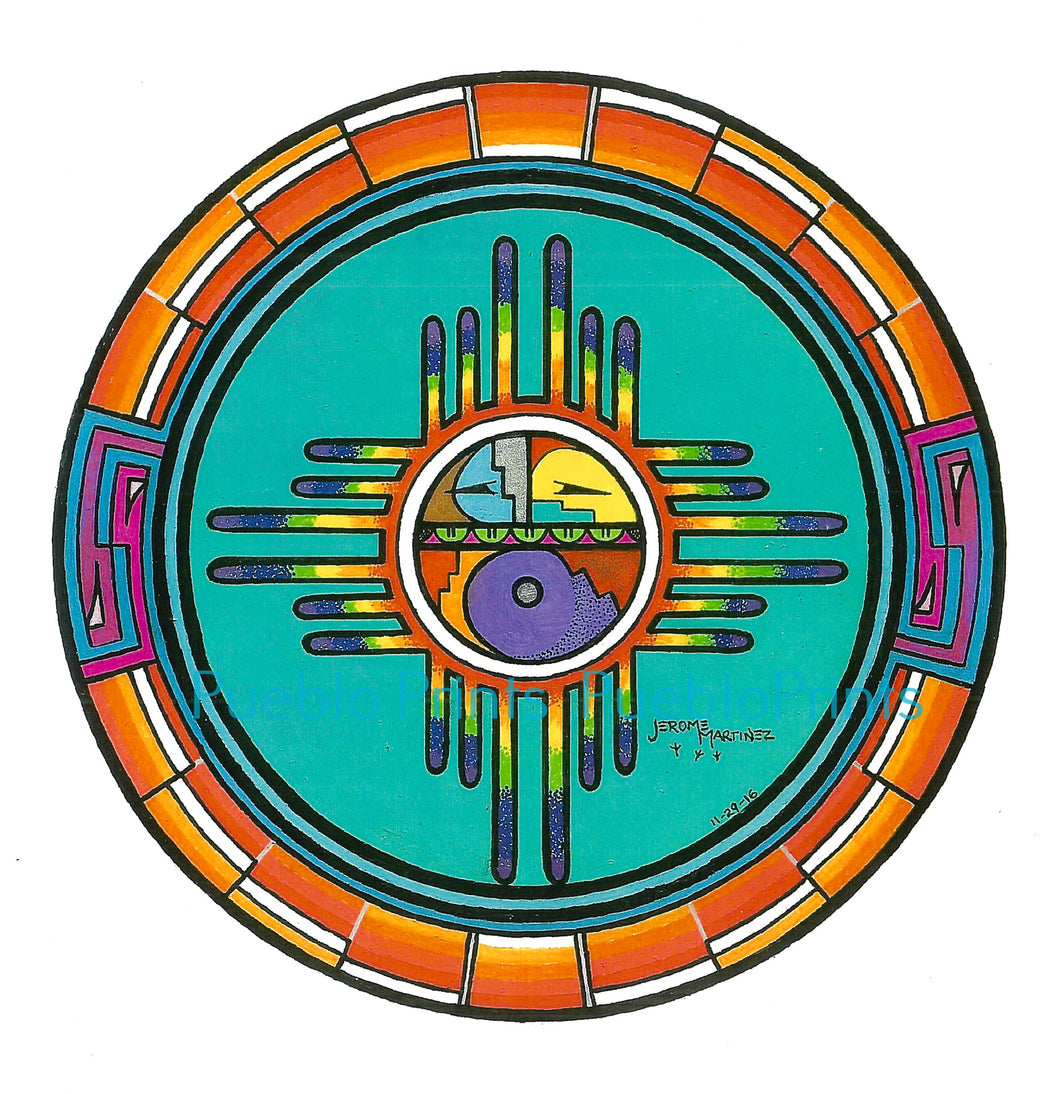 Native Art Print, Southwest art decor, Ethnic art, Wall art, Indigenous Art