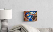 Native American Art Print, Native American wall art, Southwest art print, Barn owls, Barn Owl art, New Mexico art