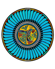 Native Art Print, Hummingbird Art, Southwest art décor, Native American art, New Mexico art
