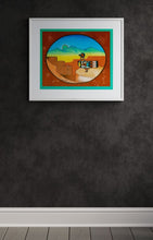Native Art Print, sw art decor, southwest art decor, wall art, signed art, frame ready art