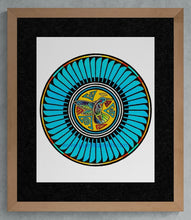 Native Art Print, Hummingbird Art, Southwest art décor, Native American art, New Mexico art