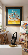 Native American Art Print, New Mexico Art, Southwest art décor, Pueblo Art, Native American Art