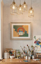 Native Art, Native Art Print, sw art decor, southwest art decor, San Ildefonso Pueblo