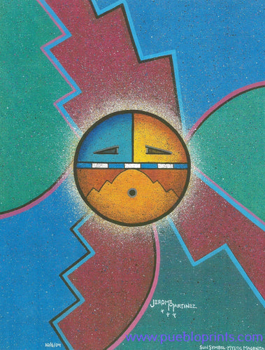 Native Art Print, SW art décor, Southwest art décor, Native American art, wall art, New Mexico art