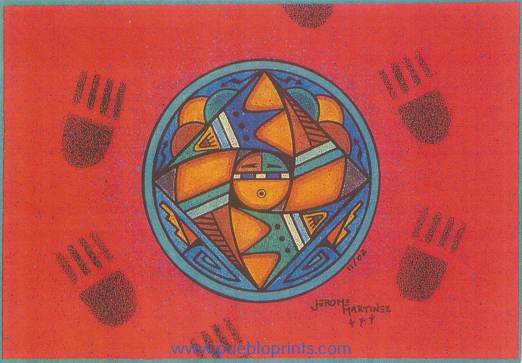 Sun Symbol, Native Art, Native American Art, Art Print, Tribal Art