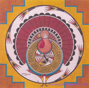 Native American Art Print, Southwest art décor, New Mexico art, San Ildefonso Pueblo, Ethnic art, Wall art, Indigenous Art