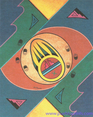 Native American Art, SW art décor, Native American wall art, New Mexico art