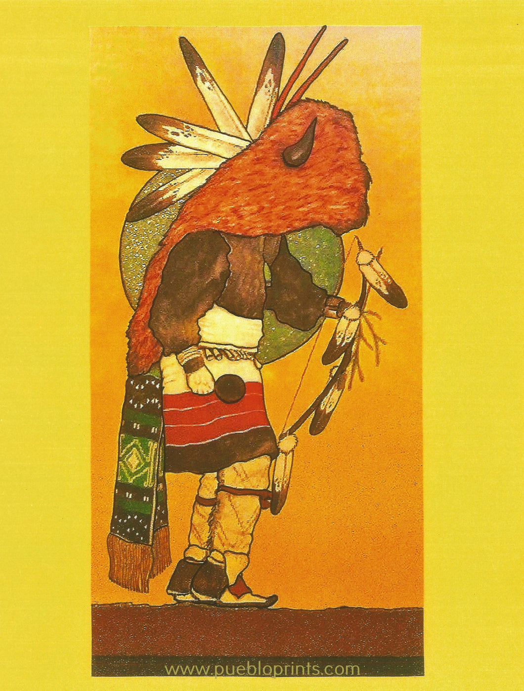 Native Art Print, SW art décor, Southwest art décor, New Mexico art, Native American art
